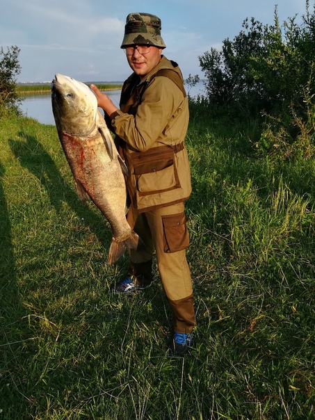 Фото с рыбалки Толстолоб